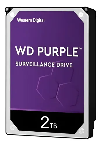 HD WD Purple 2 TB para DVR e CFTV
